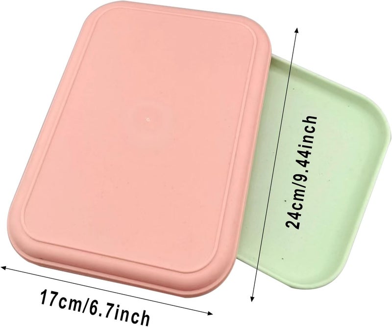Markeny Multicolor Plastic Art Trays Crafts Organizer Tray Serving Tray Jewelry Tray for DIY Projects, Painting, Beads, Organizing Supply - Image 2